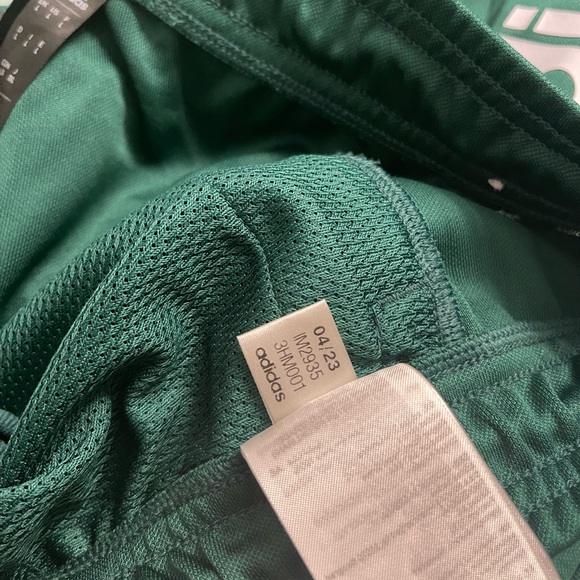 🆕 Mens Adidas Tiro 23 Wm Pants Collegiate Green/White Size: Large Style IM2935 - Picture 7 of 7